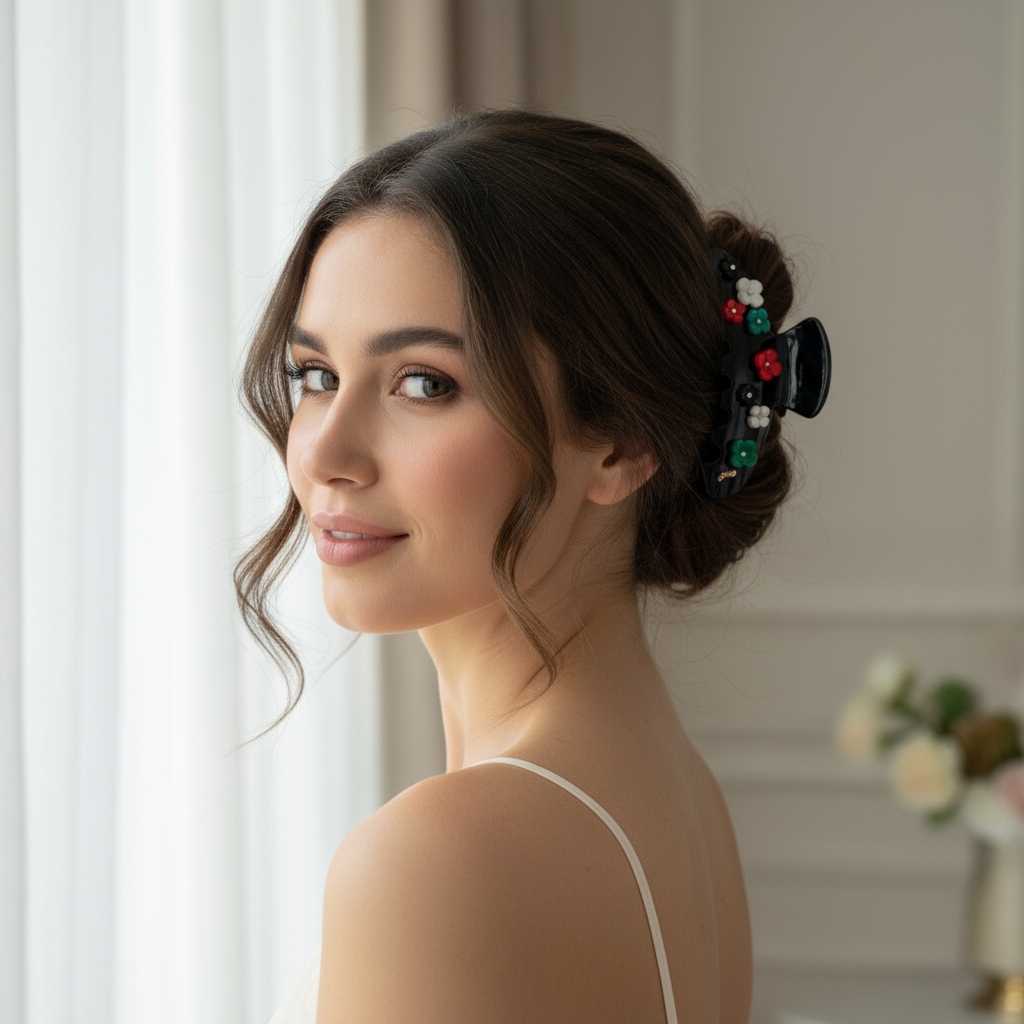 UAE Flowers Flag Claw