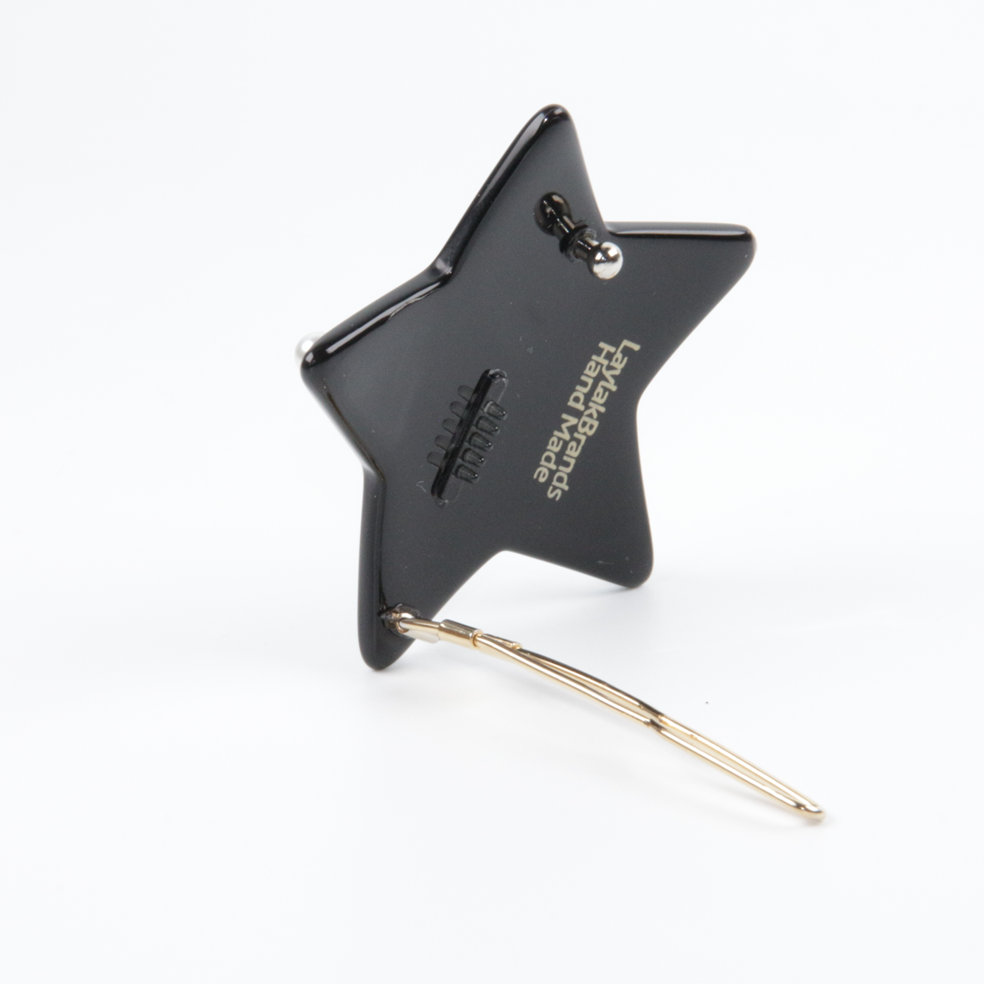 Golden Pearls Star Hair Pin