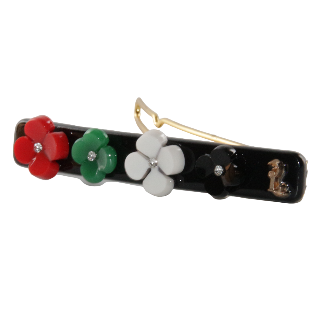 UAE Flower Flag Hair Pin