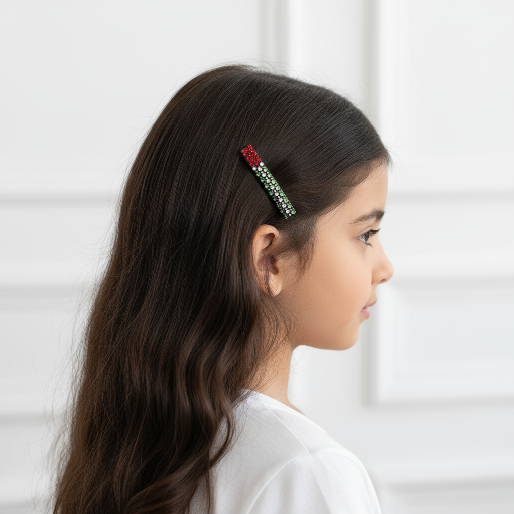 UAE Pride Flag Hair Pin